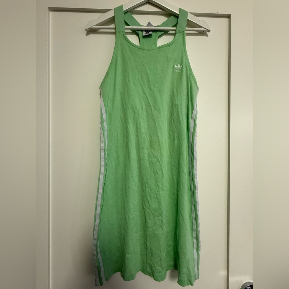 adidas Green Sleeveless Dress